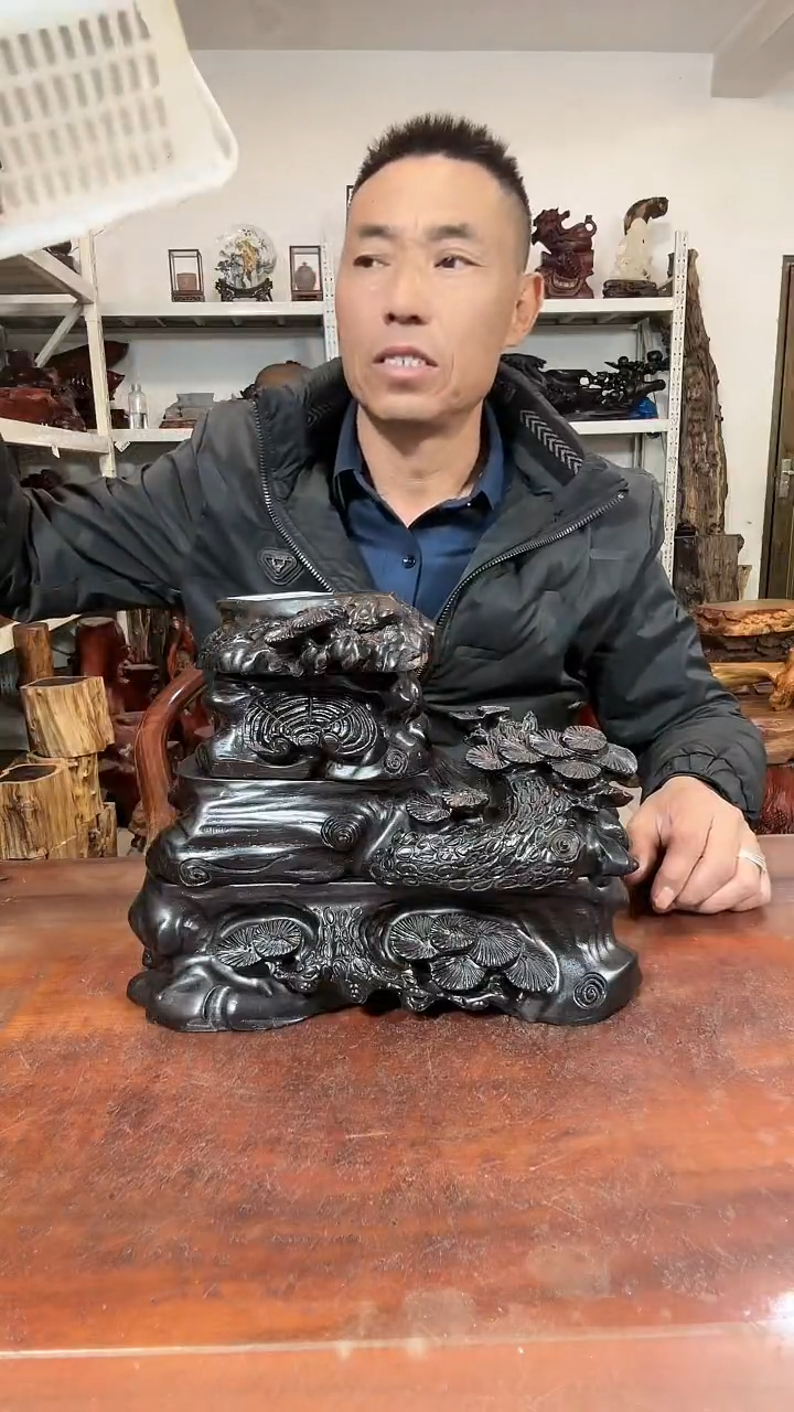 木木*红木随形创意底座yyds