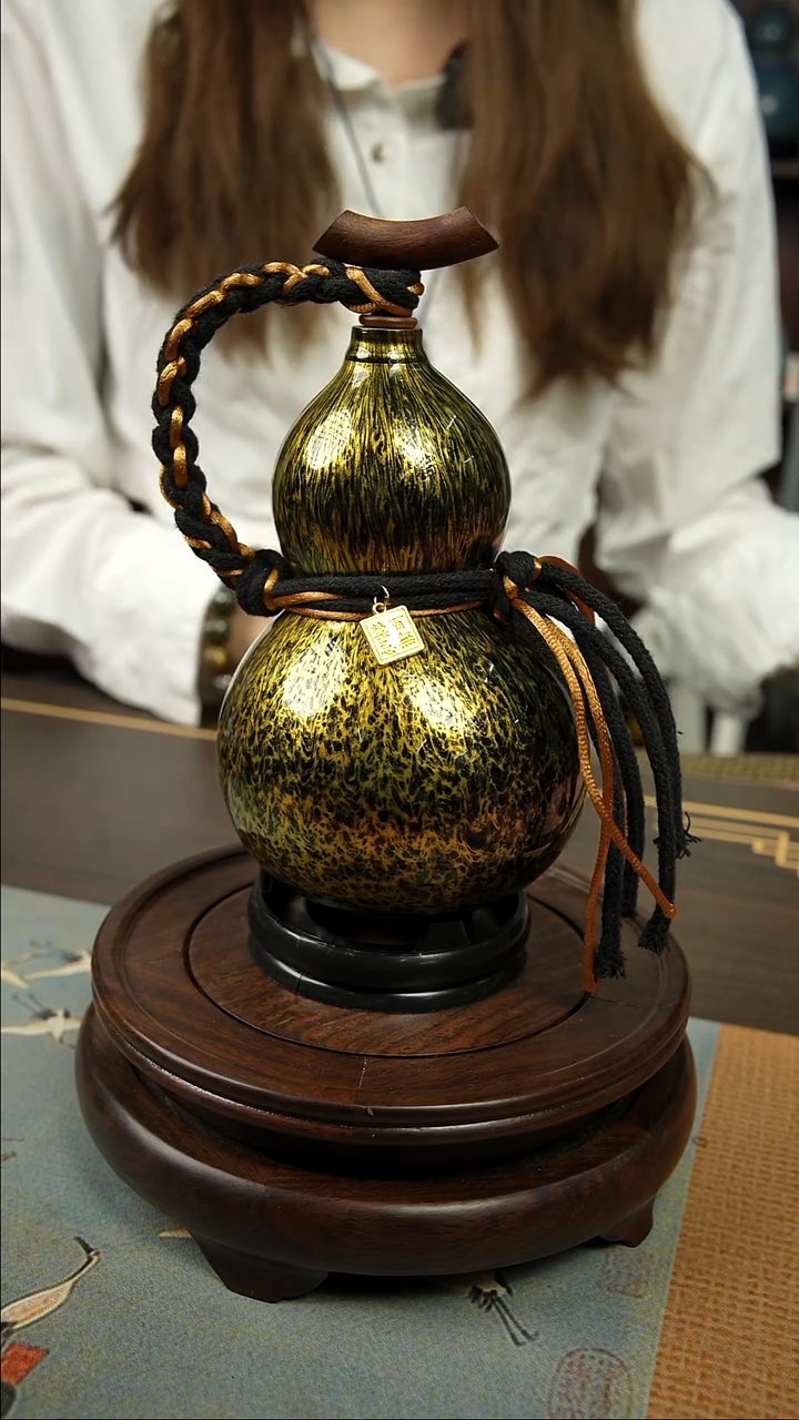 77号500ml左右非遗大漆酒葫芦