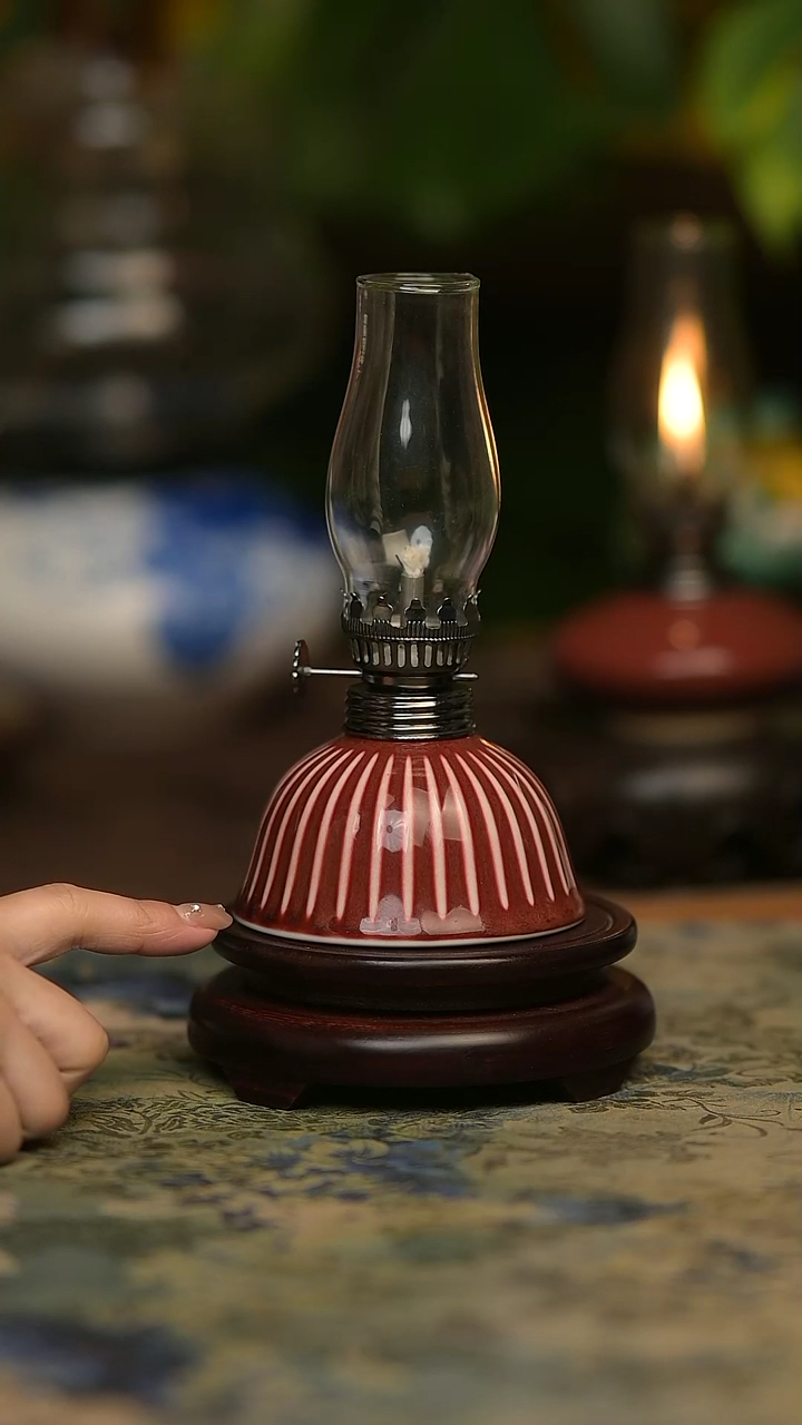 【闪购商品】景德镇陶瓷手工灯摆件