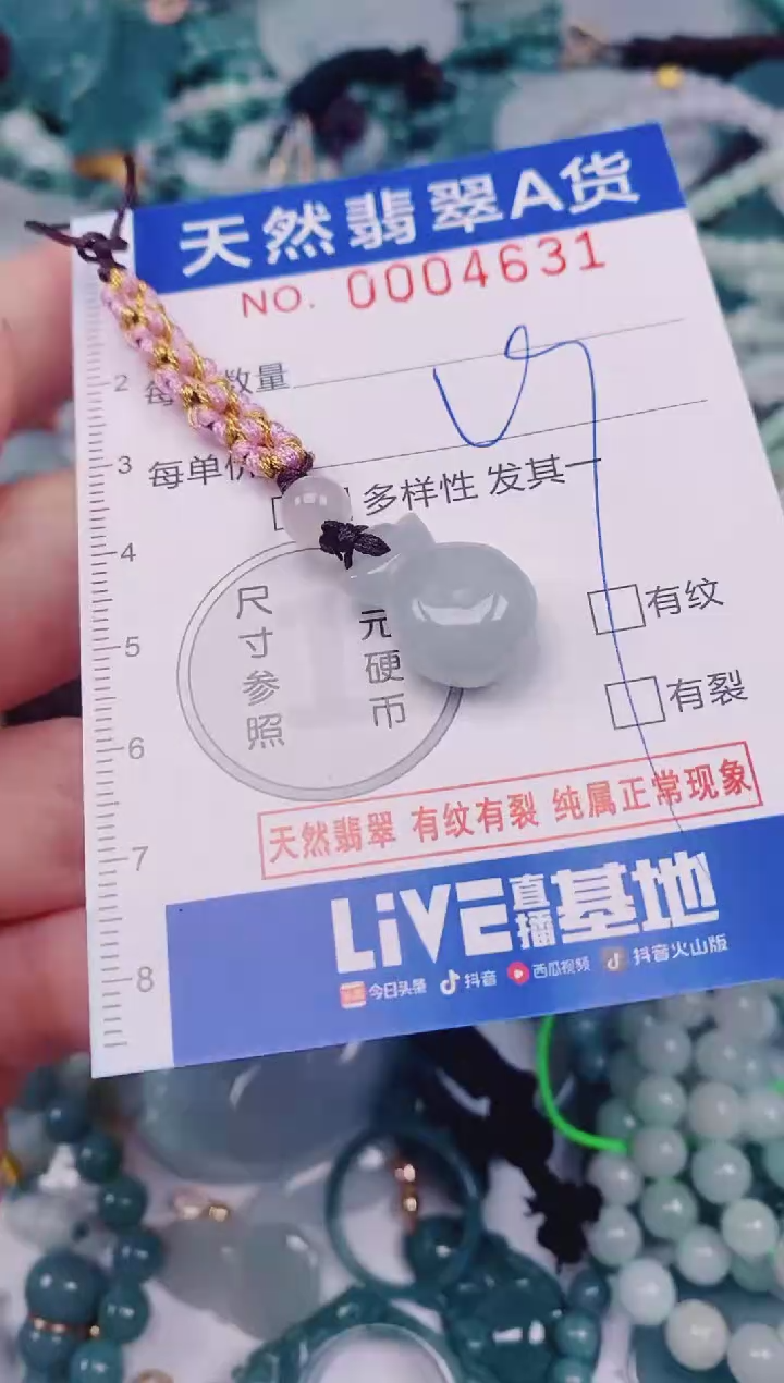 颈饰未镶嵌翡翠00004631