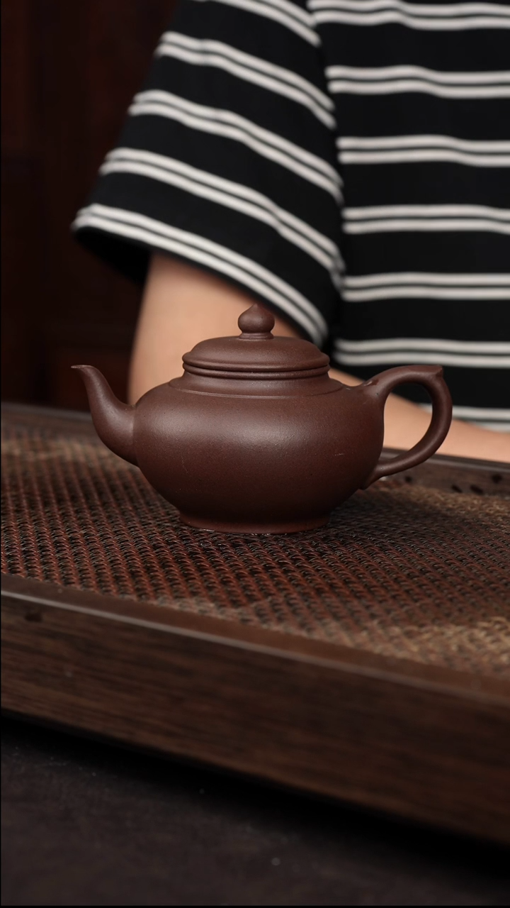 茶壶紫砂紫泥笑樱