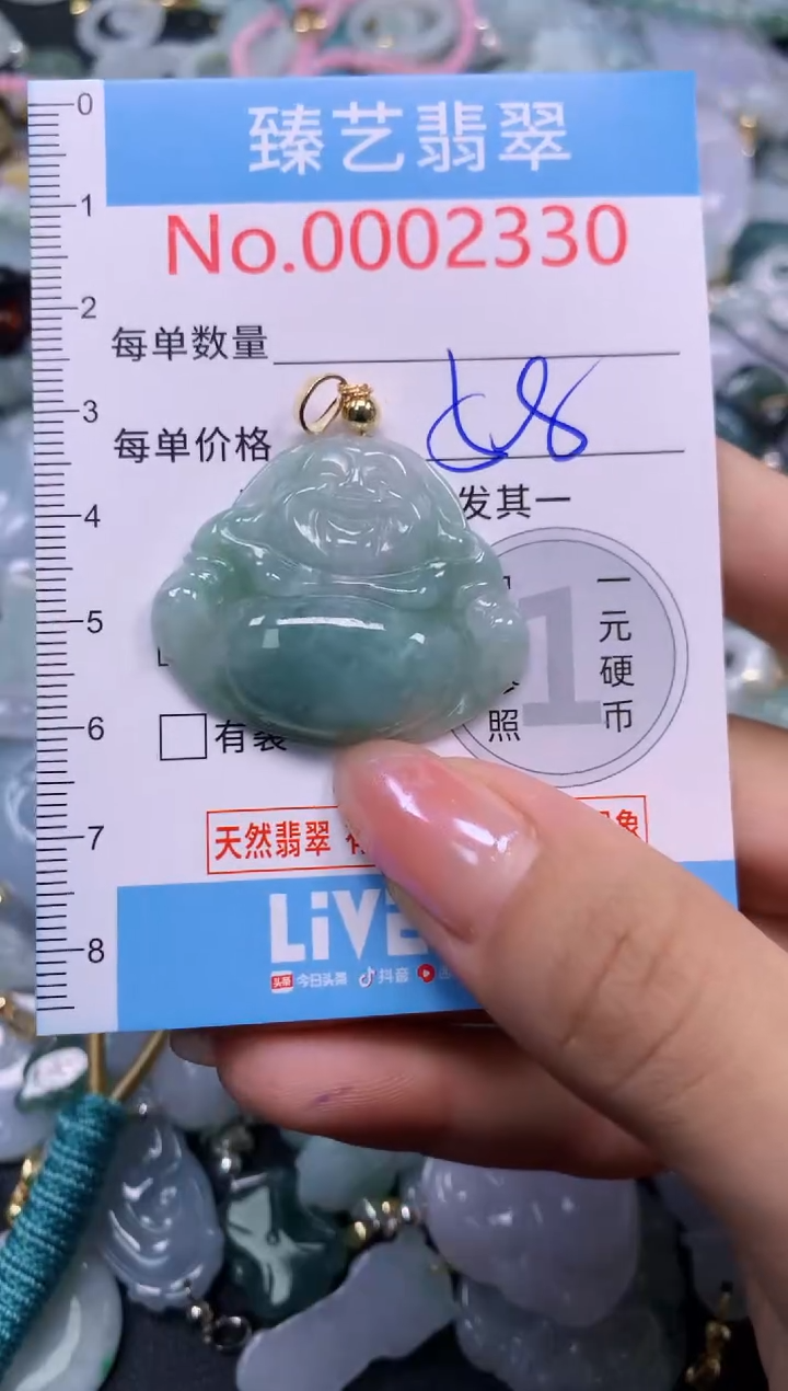 颈饰未镶嵌翡翠2330
