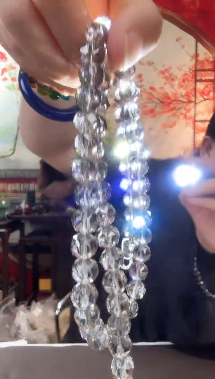 黑金龙钛银色系手串项链