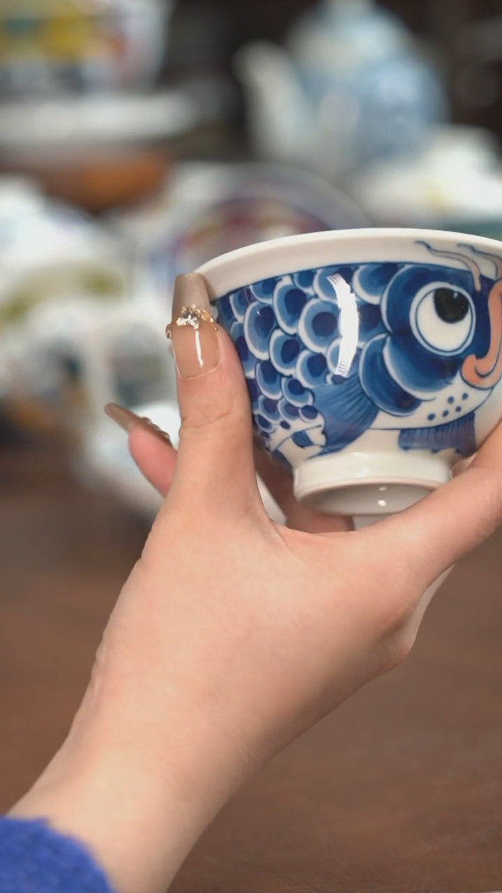 【闪购商品】献瑞压手杯）景德镇昨明陶瓷