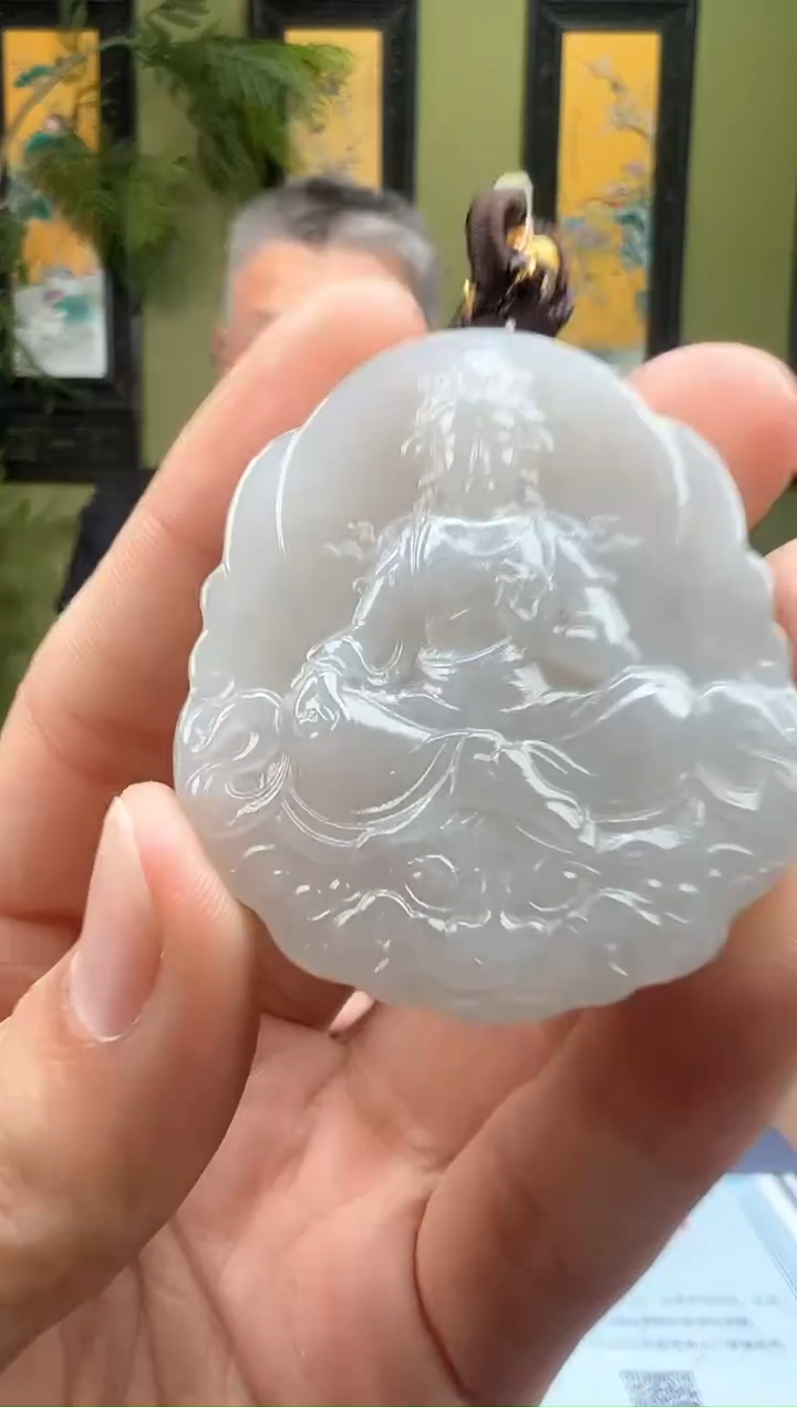 颈饰未镶嵌和田玉（糖玉）多样性发货拍一发一