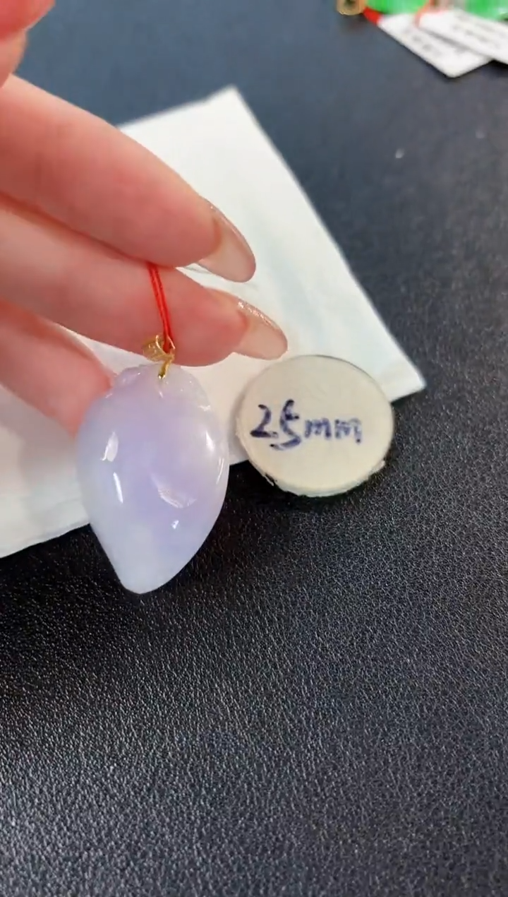 【闪购商品】翡翠颈饰18K金镶嵌 缅料A货/支持复检/一件