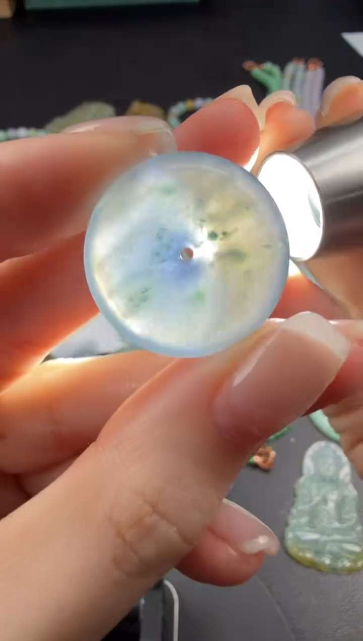 未镶嵌定制翡翠354-翡翠饰品毛货