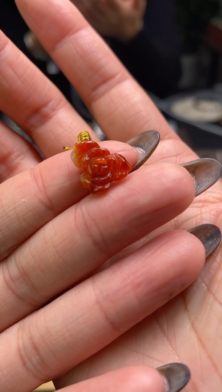 颈饰未镶嵌翡翠净货13247