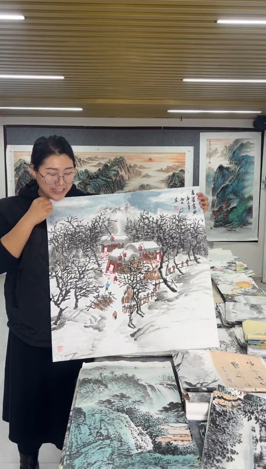 国画丹青专属福利-吉星高照微瑕