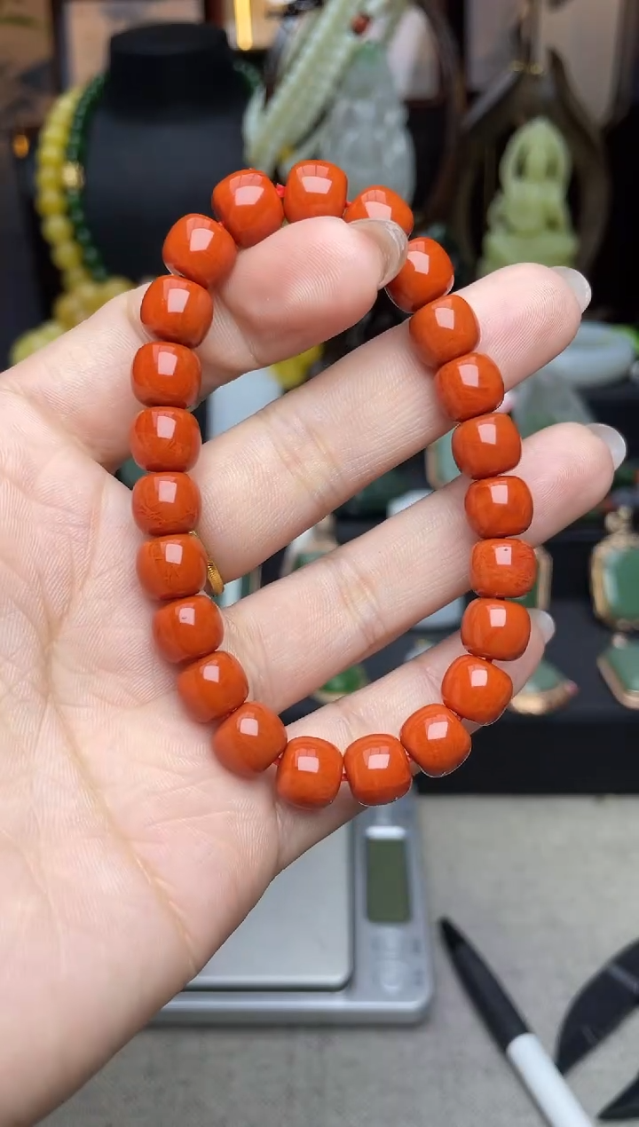 【闪购商品】南红玛瑙手链未镶嵌手串