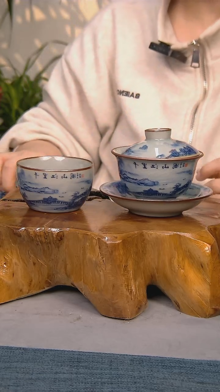 【闪购商品】简装家用款2件套 陶瓷家用茶具系列