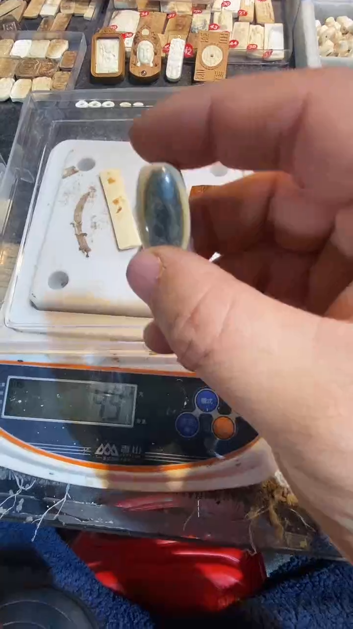 泥塑小把玩件摆件