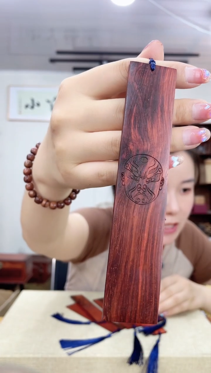 乌木类端景台745小叶紫檀书签木木木