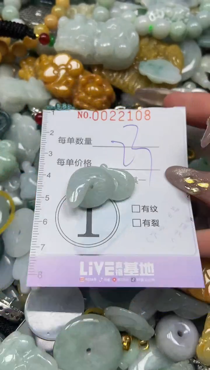 【闪购商品】翡翠颈饰未镶嵌闪购0022108