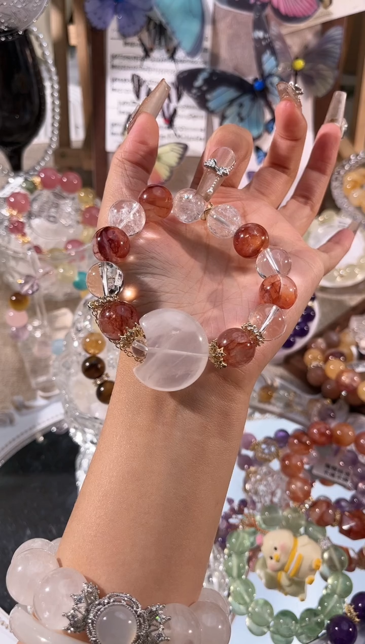 【闪购商品】水晶手链未镶嵌多样性发货颜色微差【拍两单】