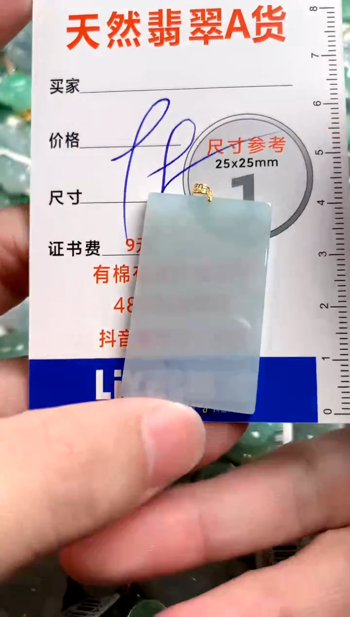 【闪购商品】翡翠颈饰18K金镶嵌13005383