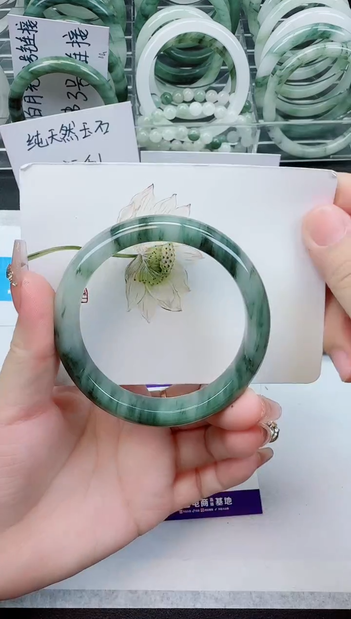 【闪购商品】石英质玉手镯未镶嵌286号/57-58圈