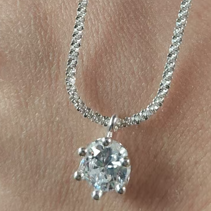 铜合金大理石项链 爱敏首饰项链