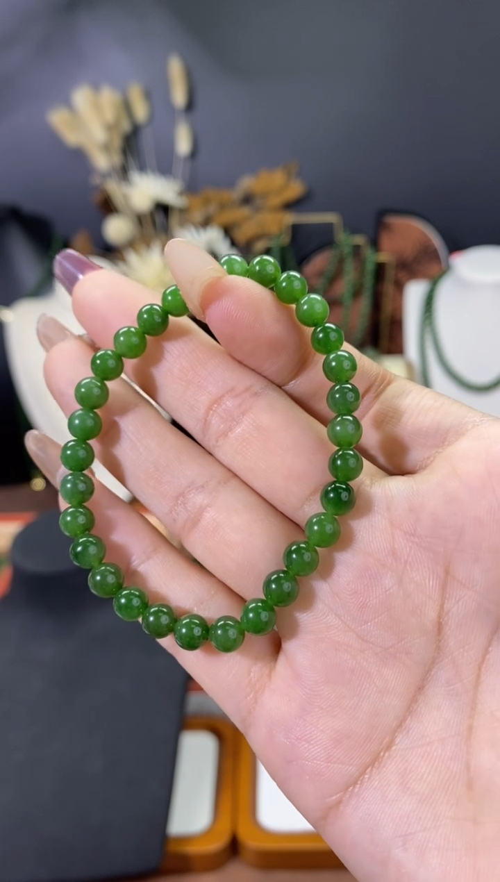 【闪购商品】和田玉（碧玉）颈饰未镶嵌6微矿