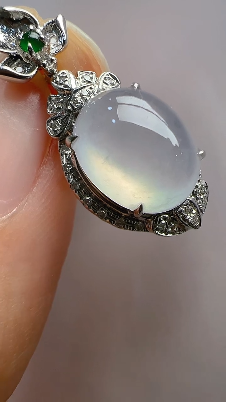 【闪购商品】翡翠吊坠(不含链)18K金镶嵌多样性团购发一件