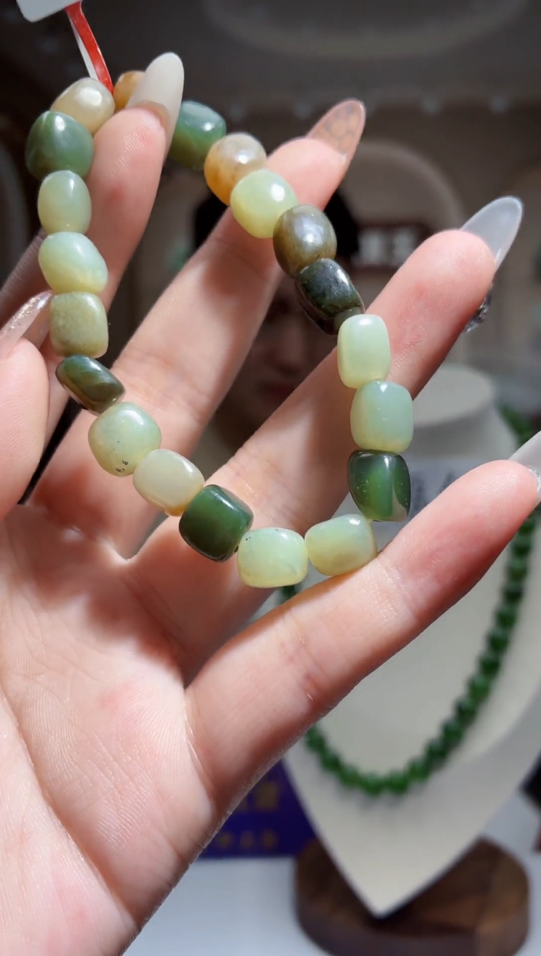 颈饰未镶嵌和田玉LS1228003和田玉（多样性发其一）