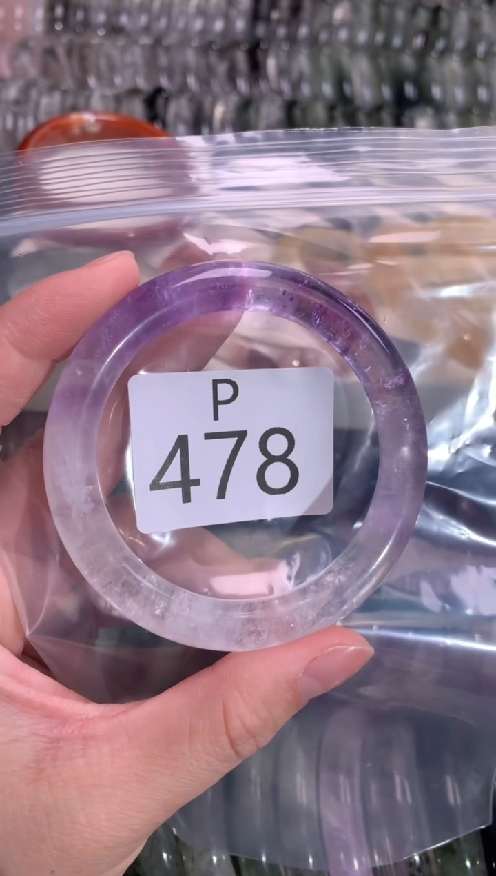 【闪购商品】水晶水晶手镯未镶嵌478-52