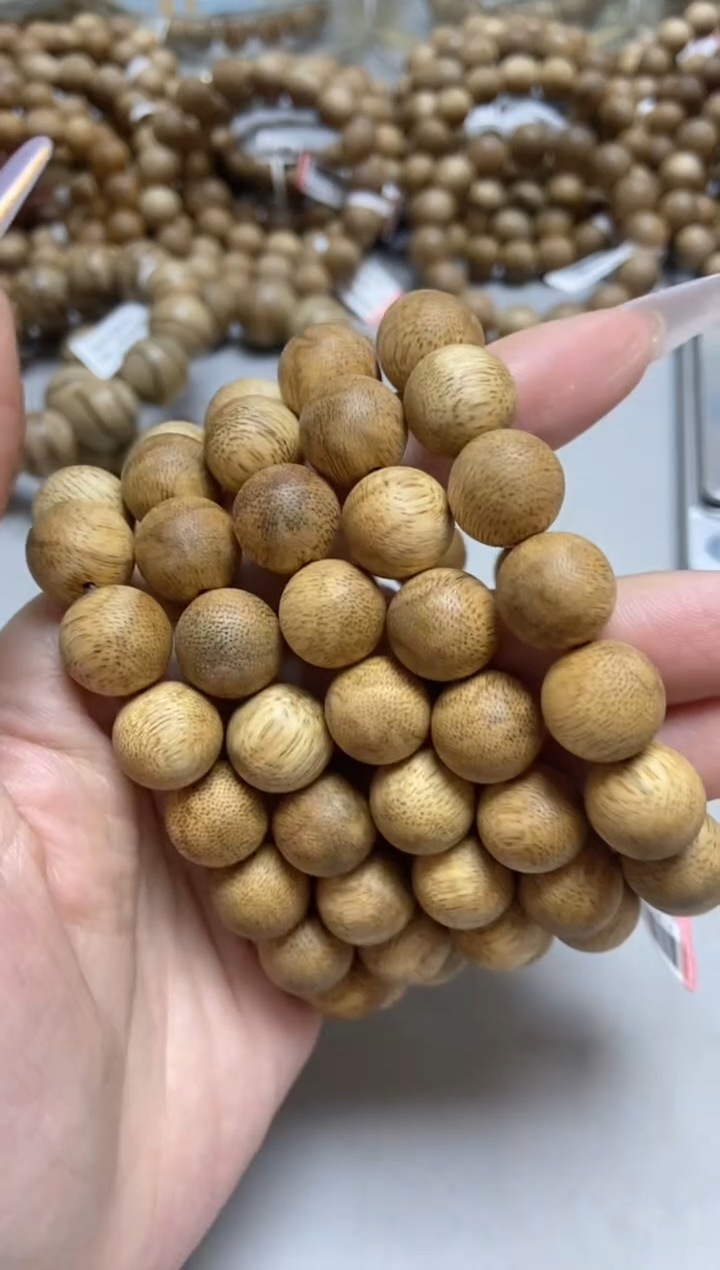 手串沉香菩萨棋圆珠单圈1.3虎斑多样性发其一