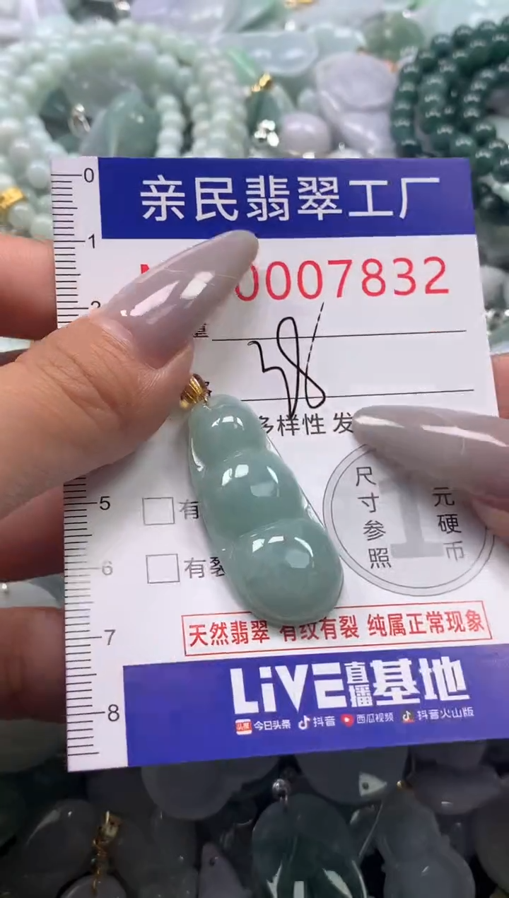 颈饰未镶嵌翡翠7832