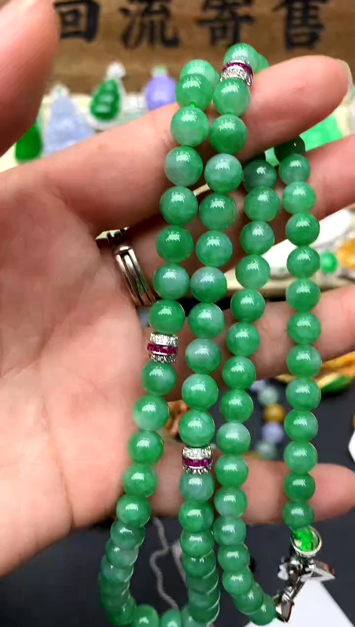 【闪购商品】翡翠手串未镶嵌387-中国好珍宝