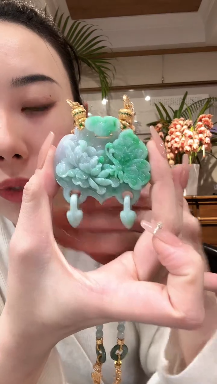 【闪购商品】翡翠颈饰未镶嵌国风