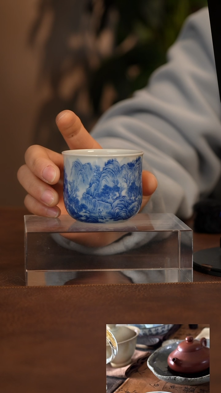 【闪购商品】青花瓷茶具斌芬陶瓷138
