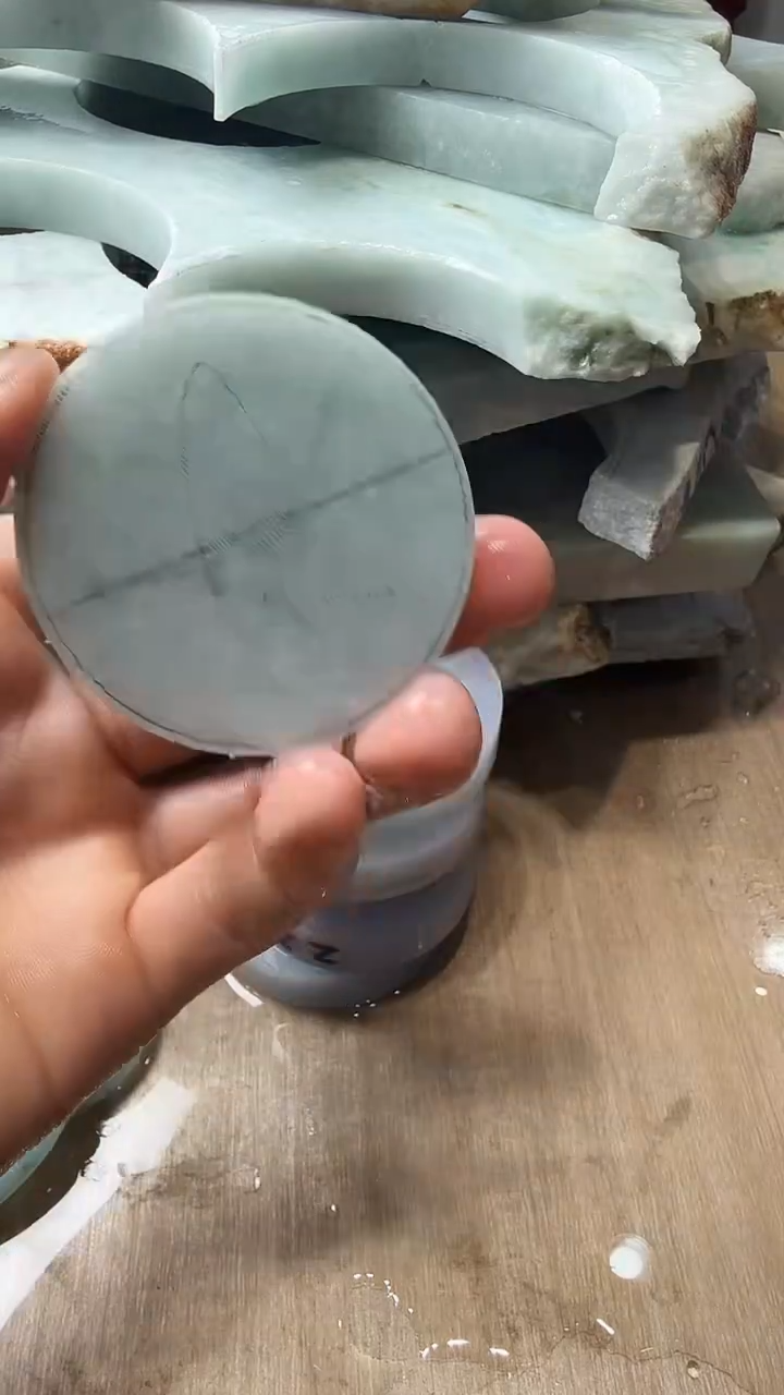 裸石翡翠天然翡翠A货花522