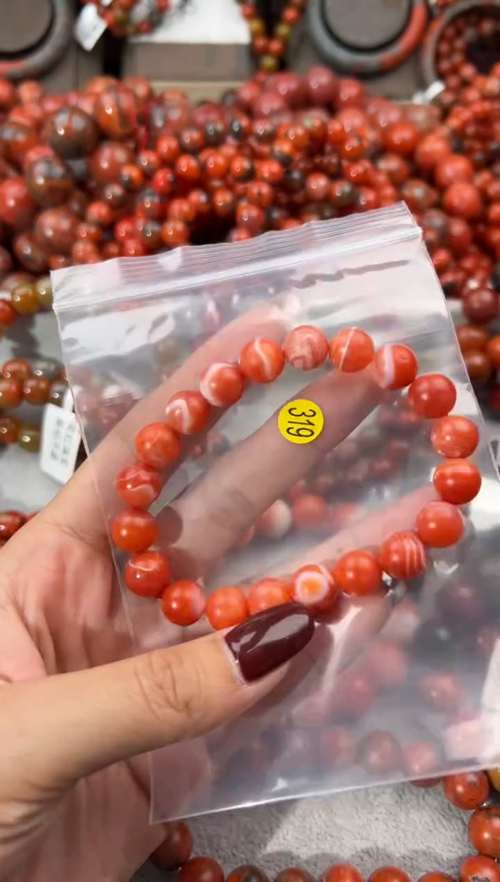 未镶嵌手串南红玛瑙10