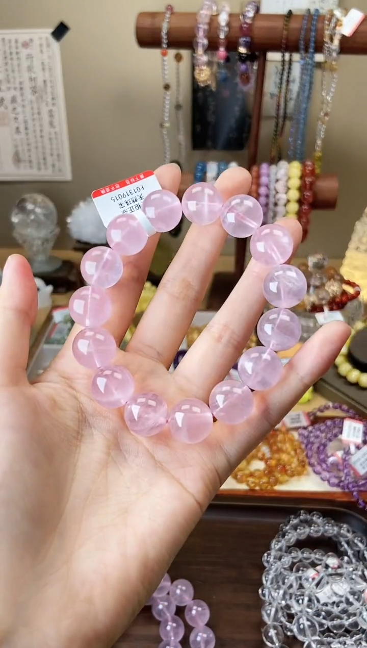 【闪购商品】水晶手链未镶嵌15mm马粉阿塞