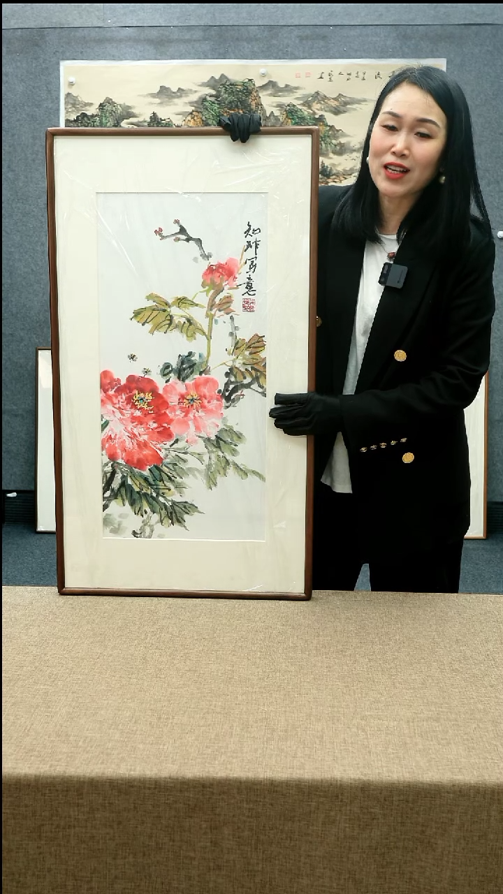【闪购商品】国画52*92知非老师花鸟