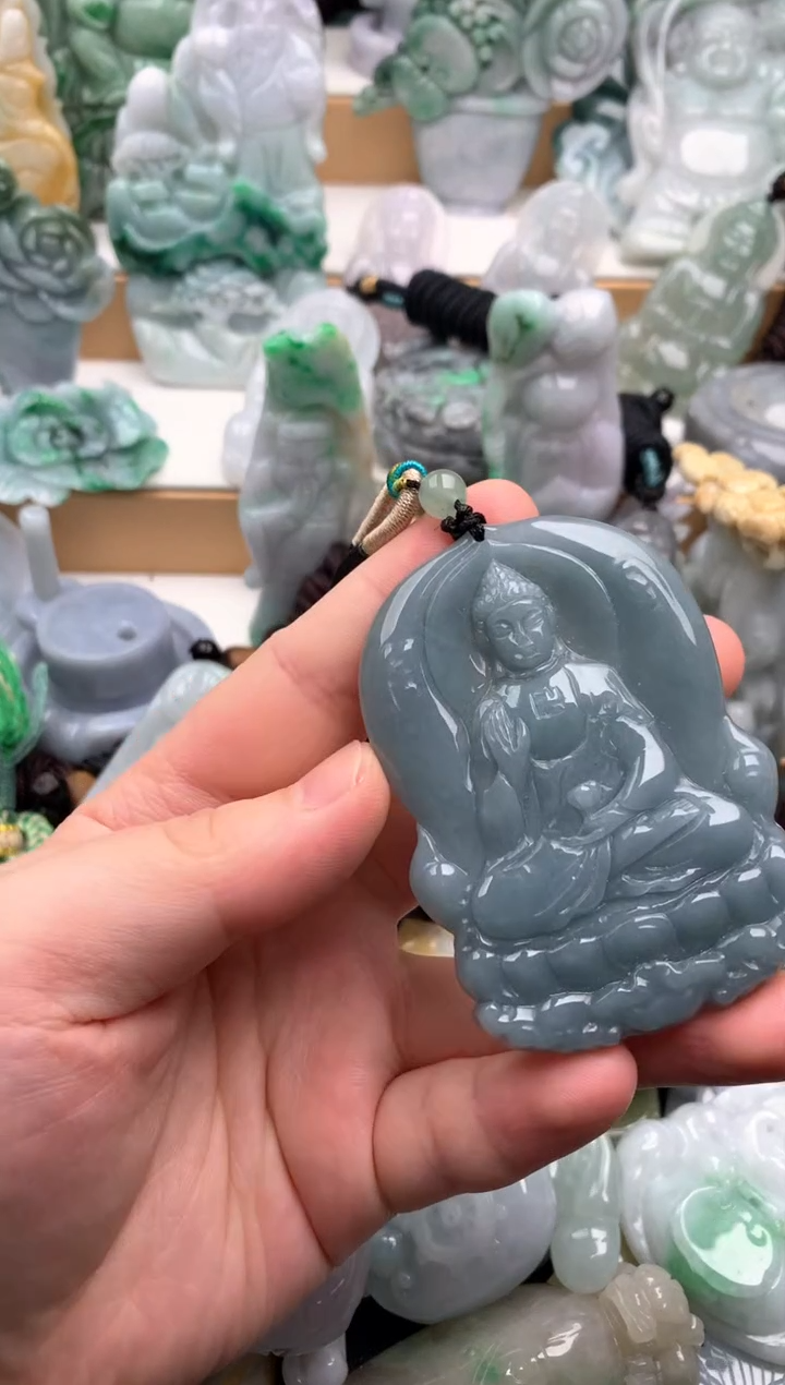 吊坠(不含链)未镶嵌翡翠1