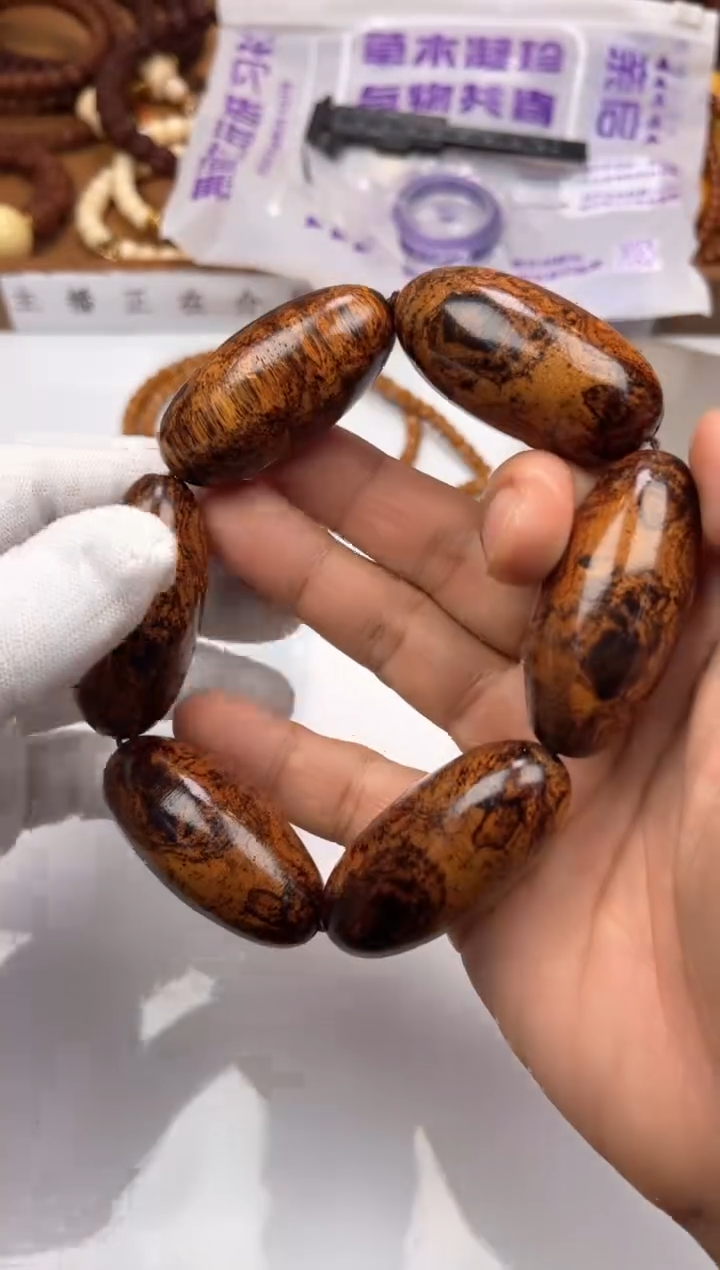 黄花梨/降香黄檀手串/手链枣珠手串