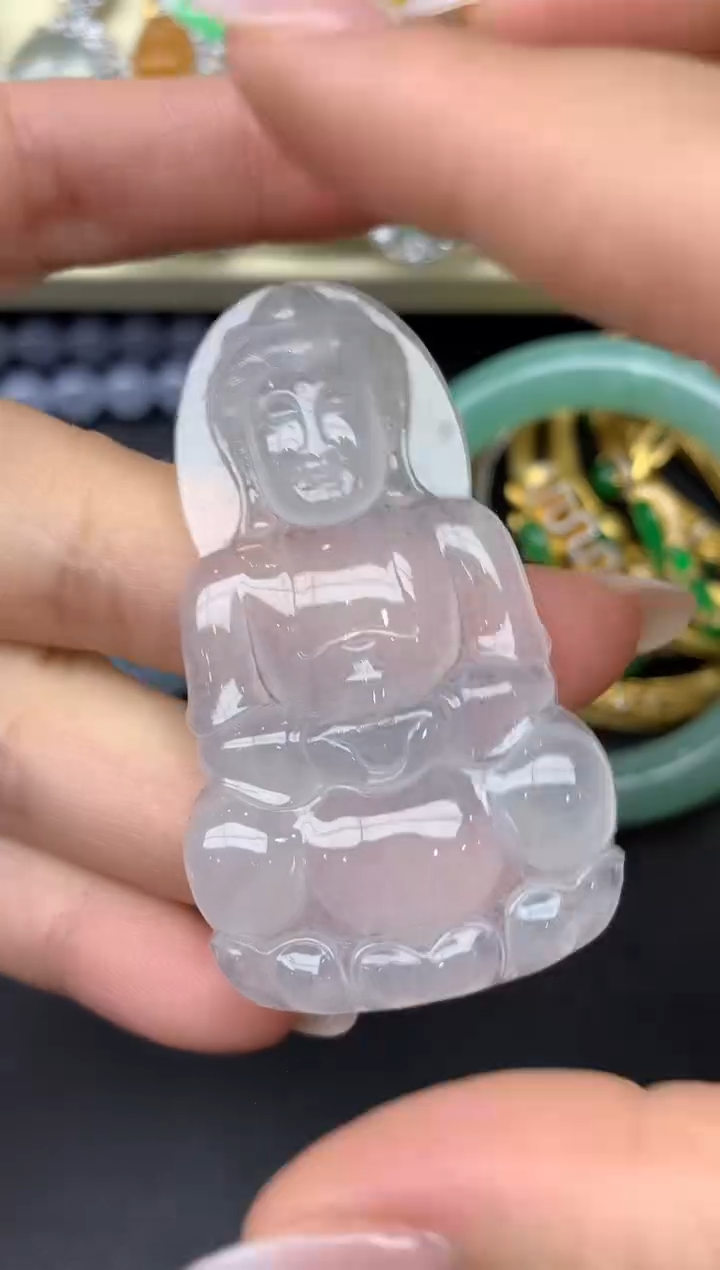 翡翠未镶嵌颈饰273-雪姐翡翠天天见