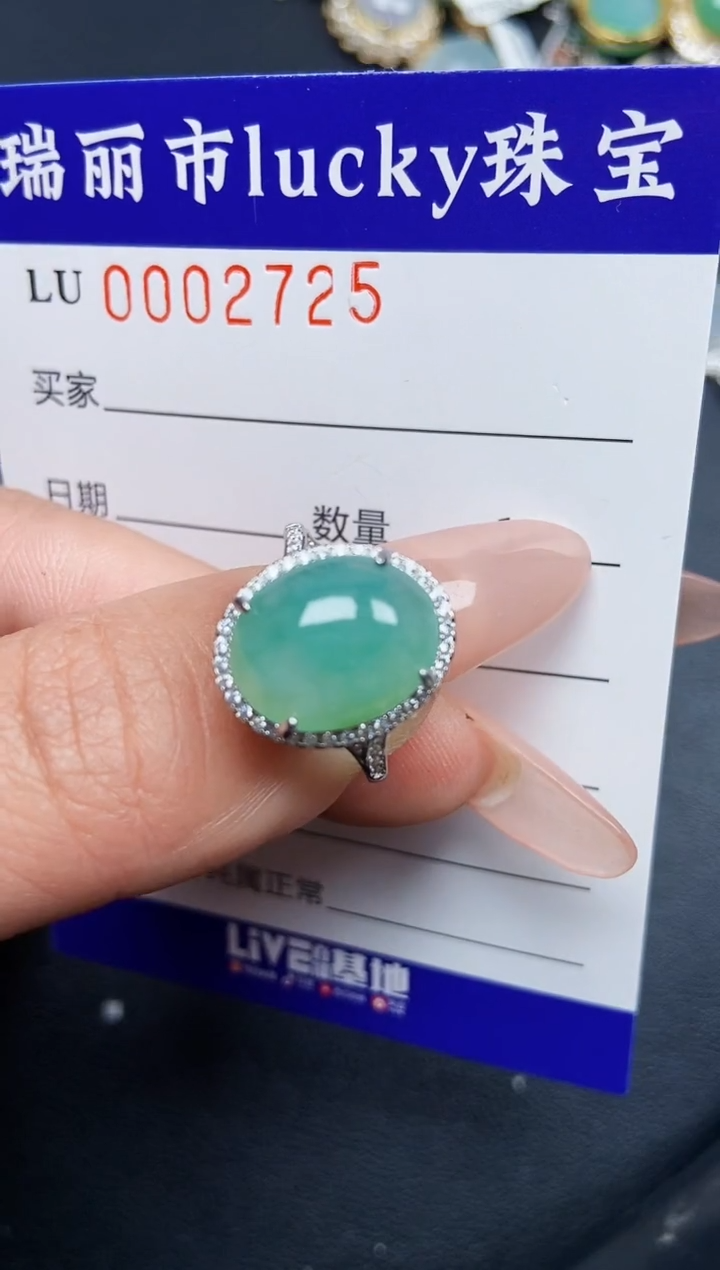 【闪购商品】翡翠颈饰银S925镶嵌2725