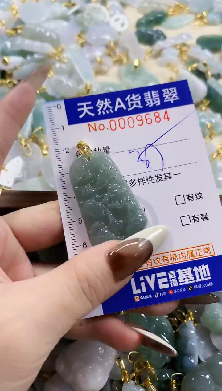 颈饰未镶嵌翡翠天然A货翡翠