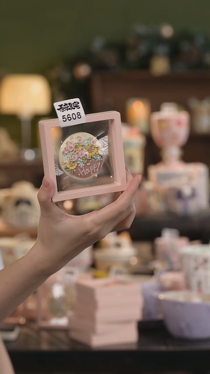 瓷片景德镇原创手作5608