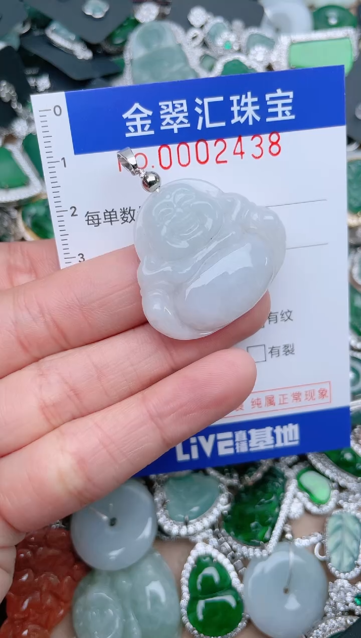 【闪购商品】翡翠颈饰未镶嵌2438.....