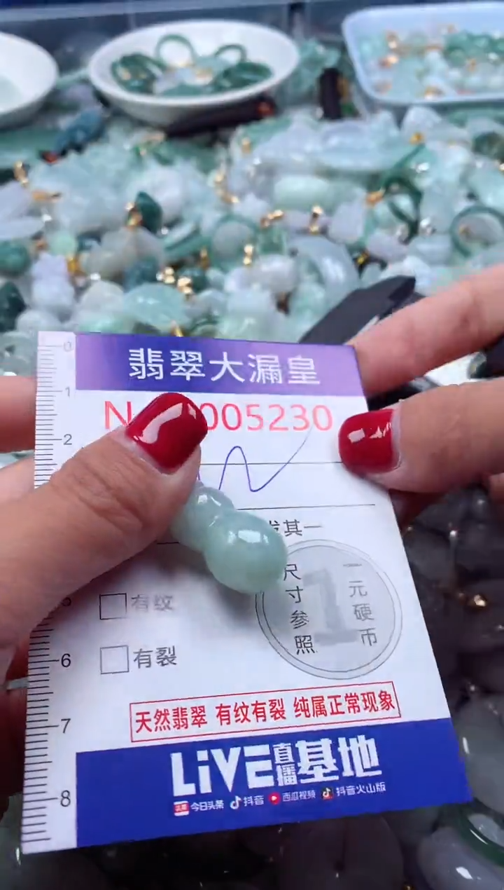 颈饰未镶嵌翡翠5230