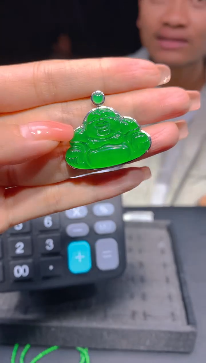 【闪购商品】定制翡翠18K金镶嵌133多样性发货（发其一）