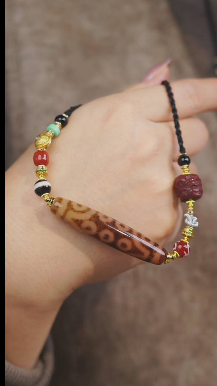 【闪购商品】玛瑙/玉髓项链未镶嵌多样性发一