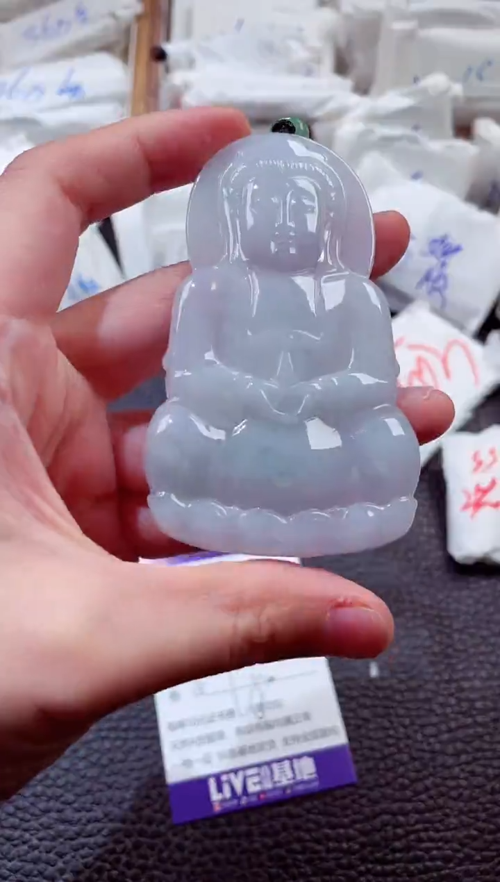 翡翠未镶嵌颈饰00003436