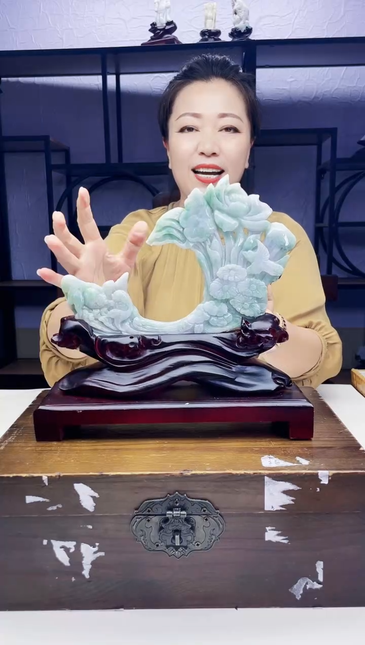 定制翡翠未镶嵌毛货07300639