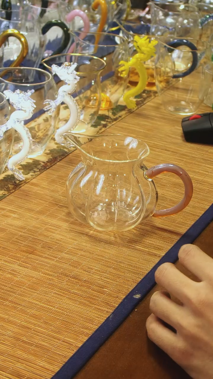 【闪购商品】紫玛瑙南瓜公道杯晶焱金标