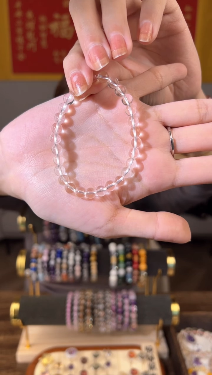 【闪购商品】水晶手链未镶嵌白水晶