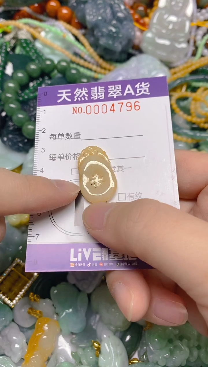 颈饰未镶嵌翡翠0004796
